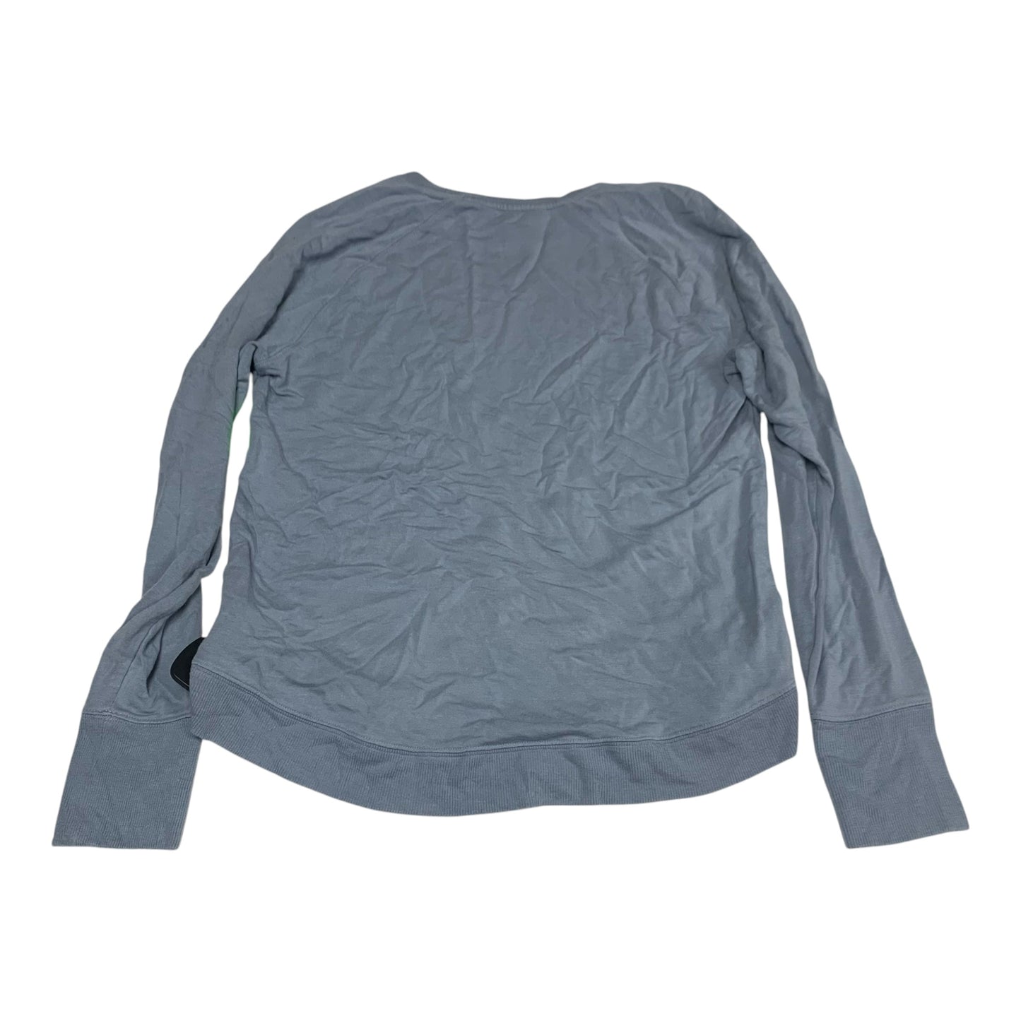 Athletic Top Long Sleeve Crewneck By Athleta In Blue, Size: M