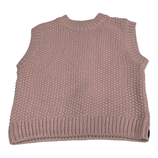 Vest Sweater By H&m In Pink, Size: M