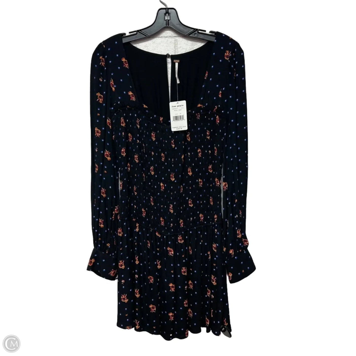 Dress Casual Short By Free People In Black & Orange, Size: Xs