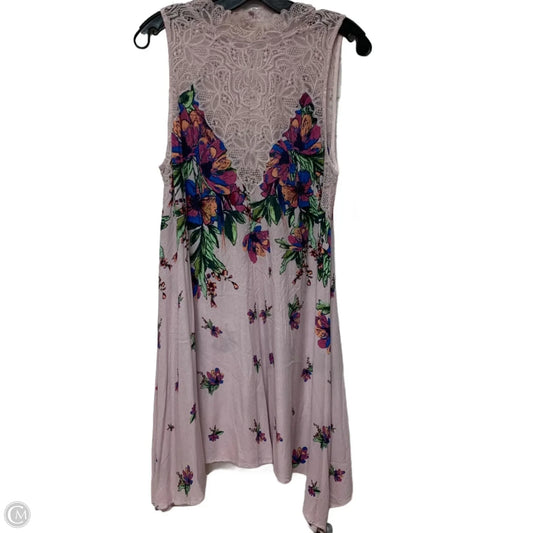 Dress Casual Short By Free People In Pink, Size: L