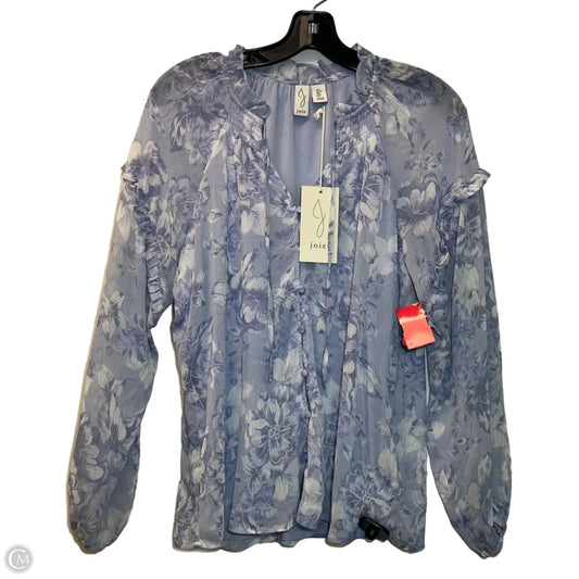 Top Long Sleeve By Joie In Purple, Size: S