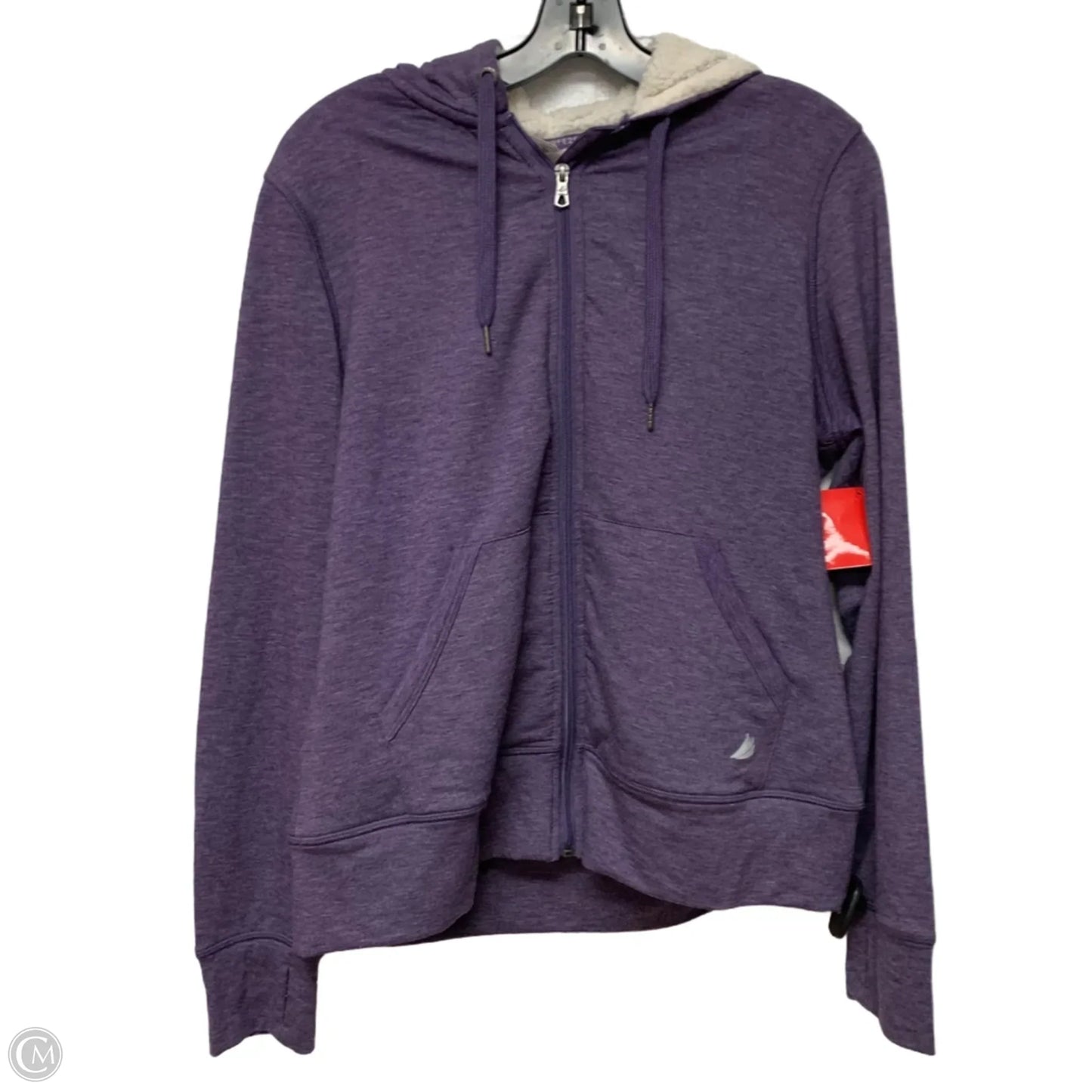 Jacket Other By Free2B In Purple & White, Size: M