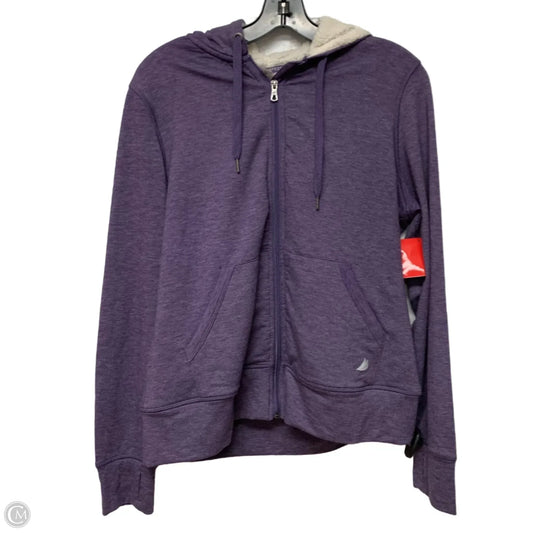 Jacket Other By Free2B In Purple & White, Size: M