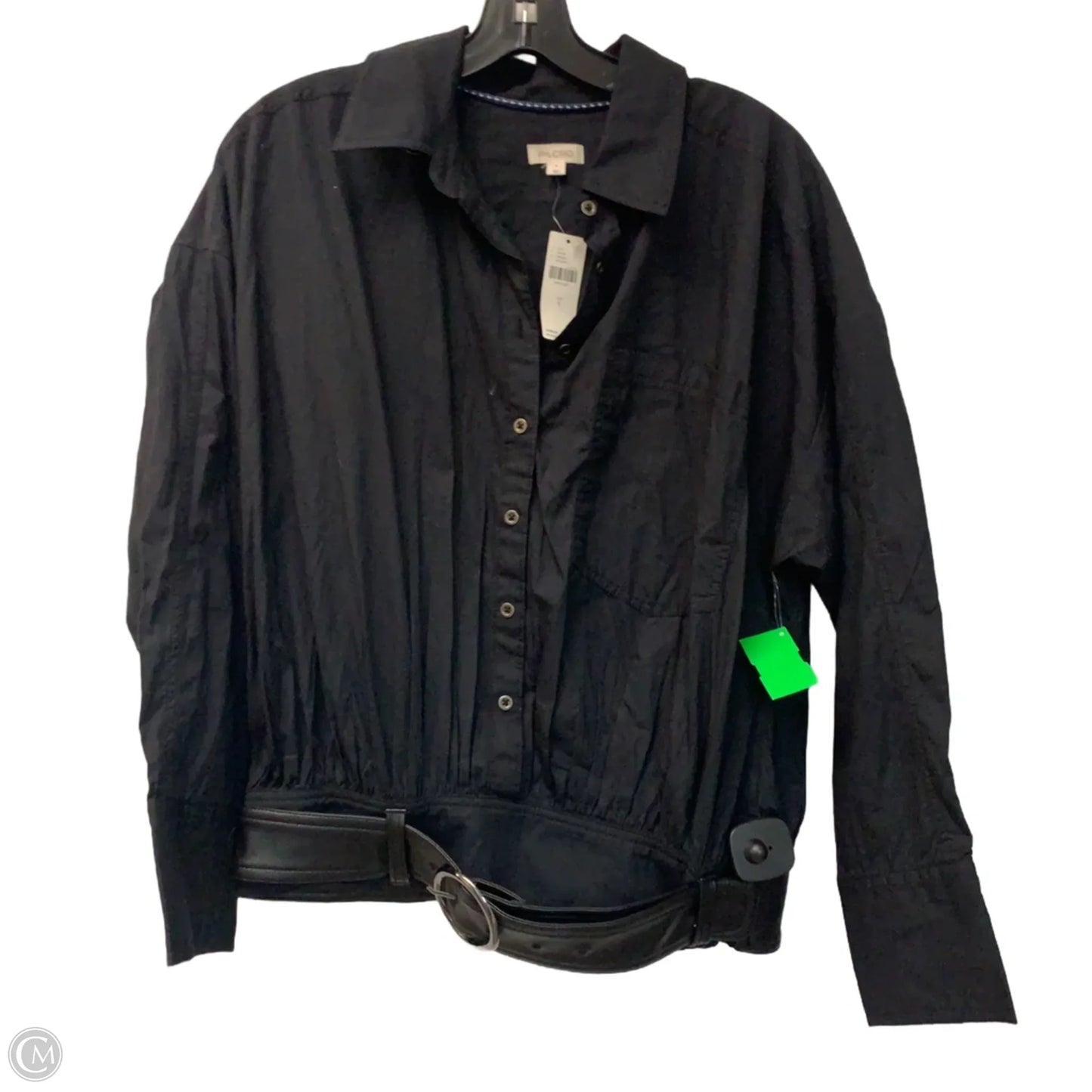 Top Long Sleeve By Pilcro In Black, Size: S