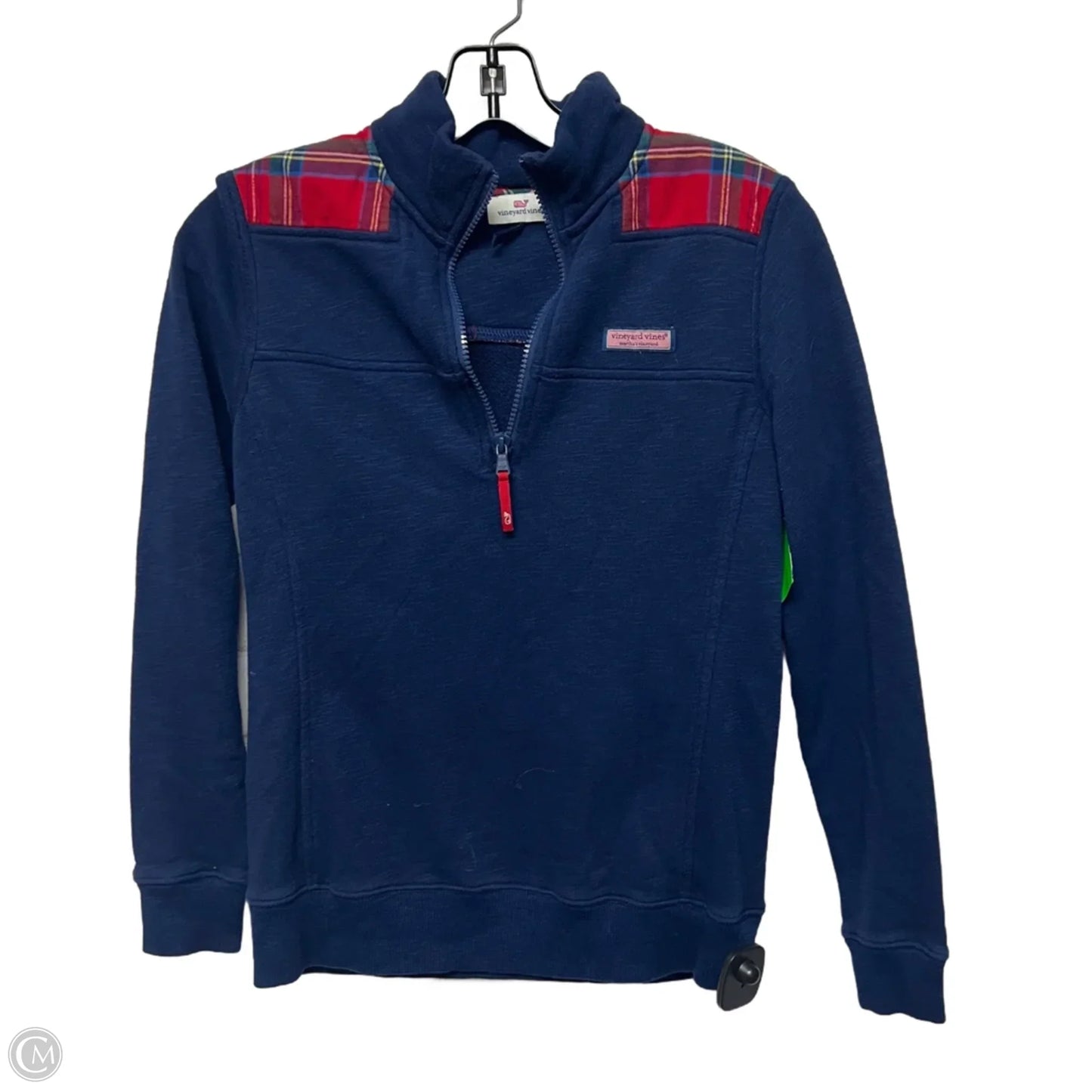 Sweater By Vineyard Vines In Blue & Red, Size: Xxs