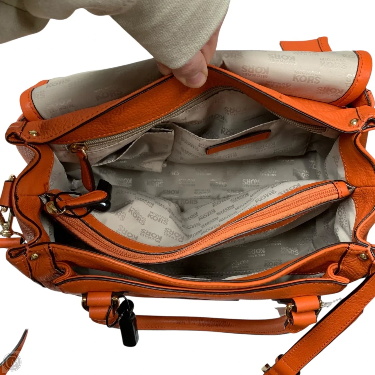 Crossbody Designer By Michael Kors, Size: Large