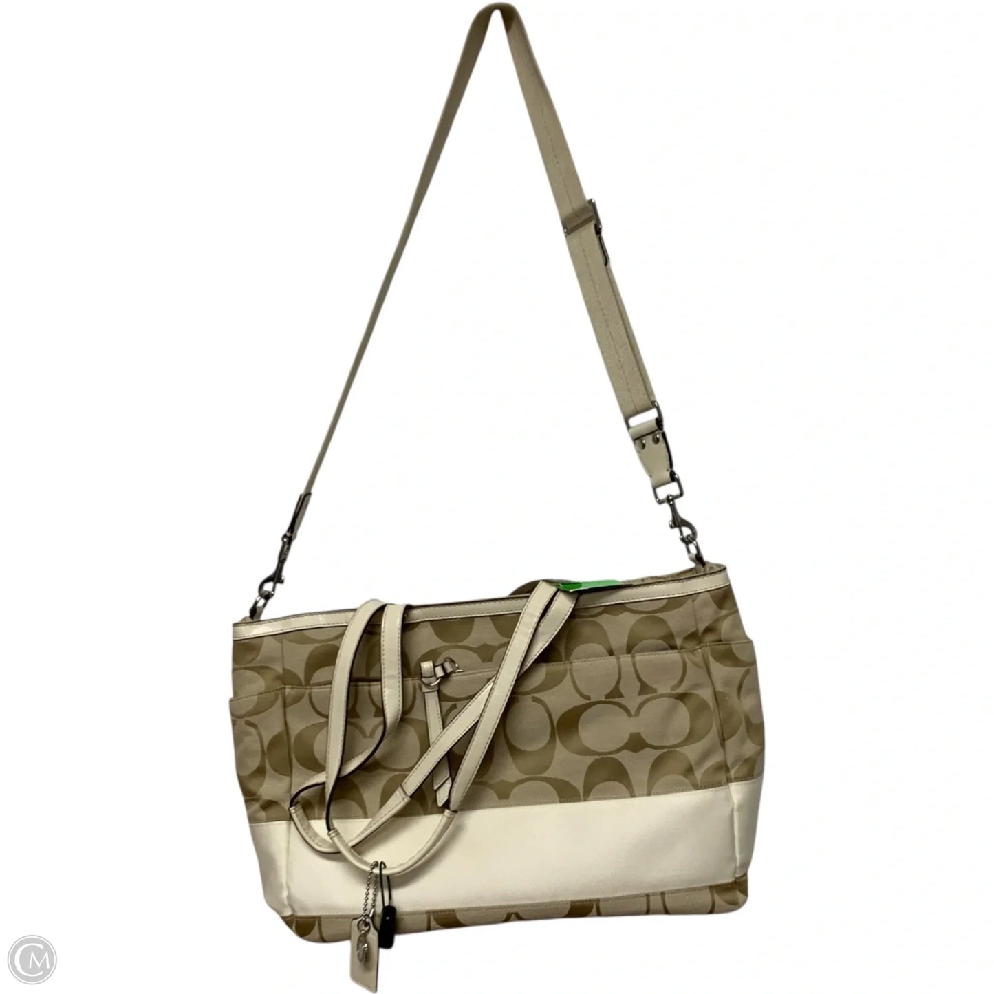 Diaper Bag Designer By Coach, Size: Large