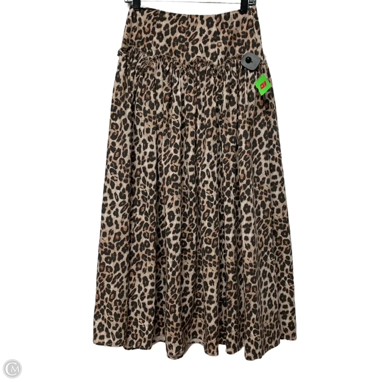 Skirt Maxi By Mare Mare In Animal Print, Size: Xs