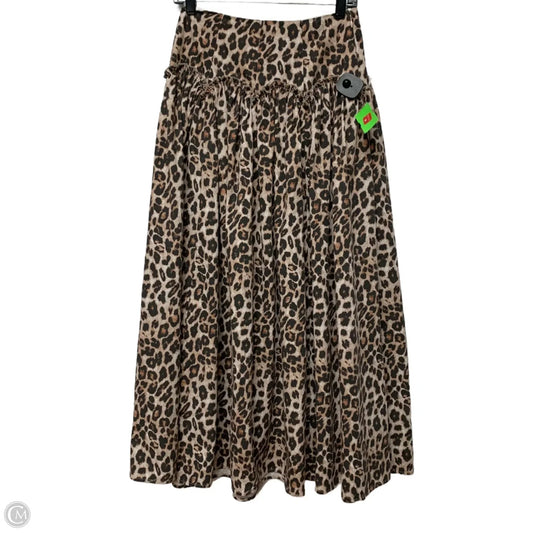 Skirt Maxi By Mare Mare In Animal Print, Size: Xs