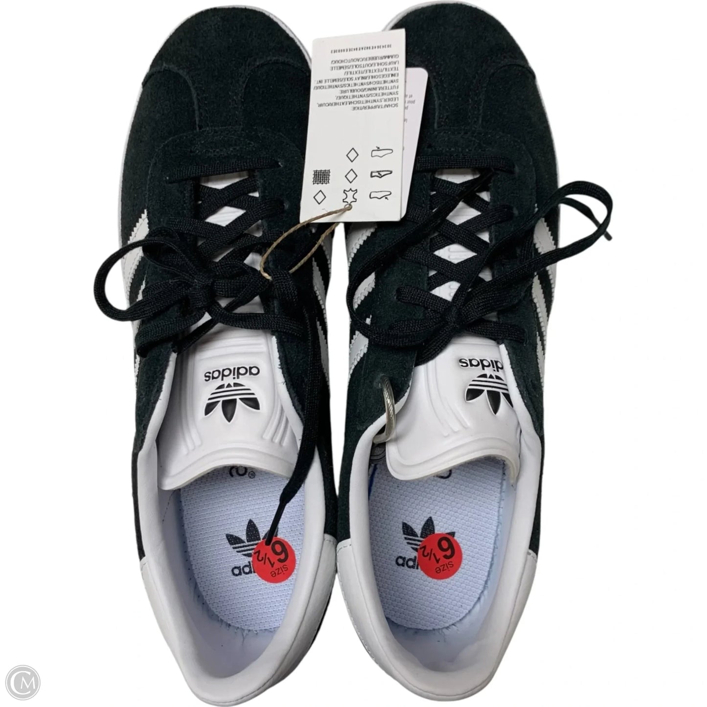 Shoes Sneakers By Adidas In Black & White, Size: 6.5