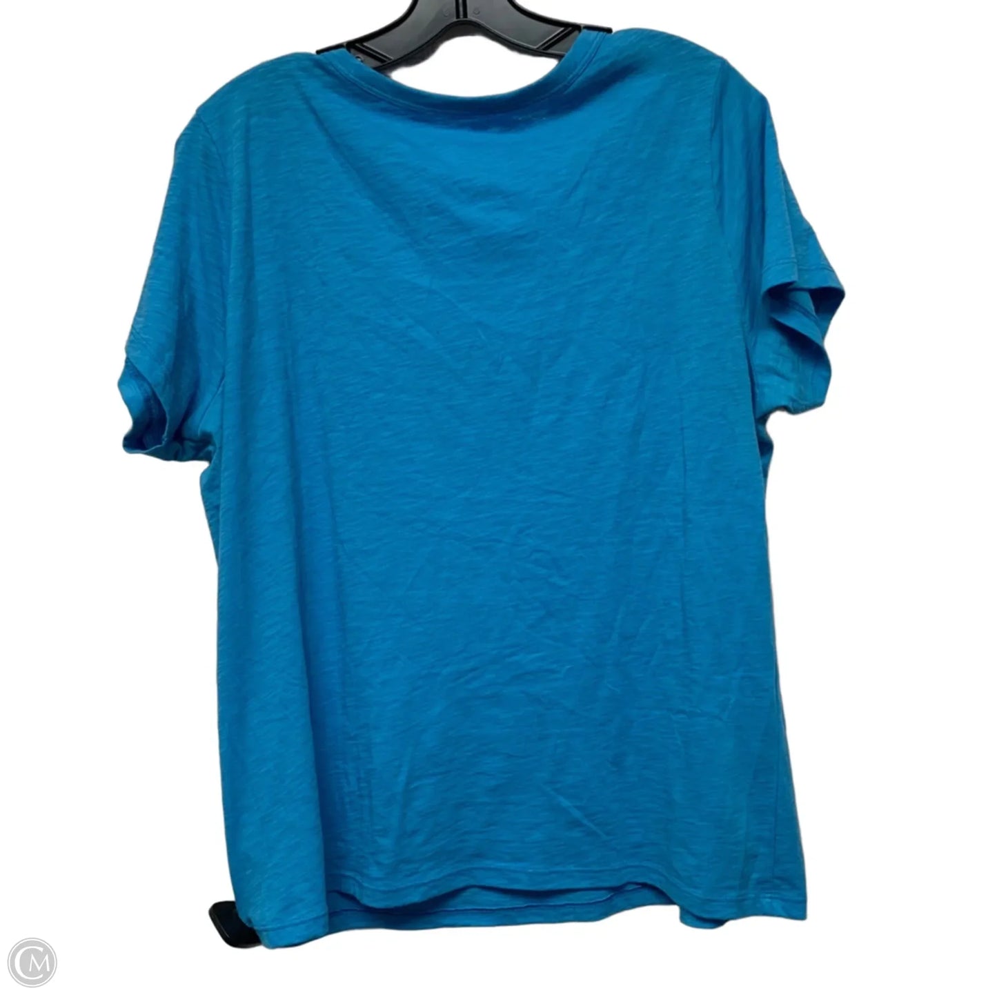 Top Short Sleeve Basic By Rachel Roy In Blue, Size: Xl