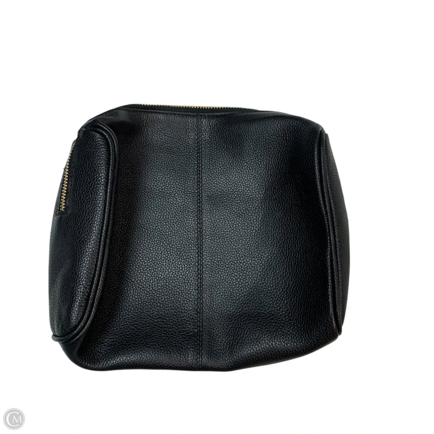 Makeup Bag Leather By Paul Costelloe, Size: Medium