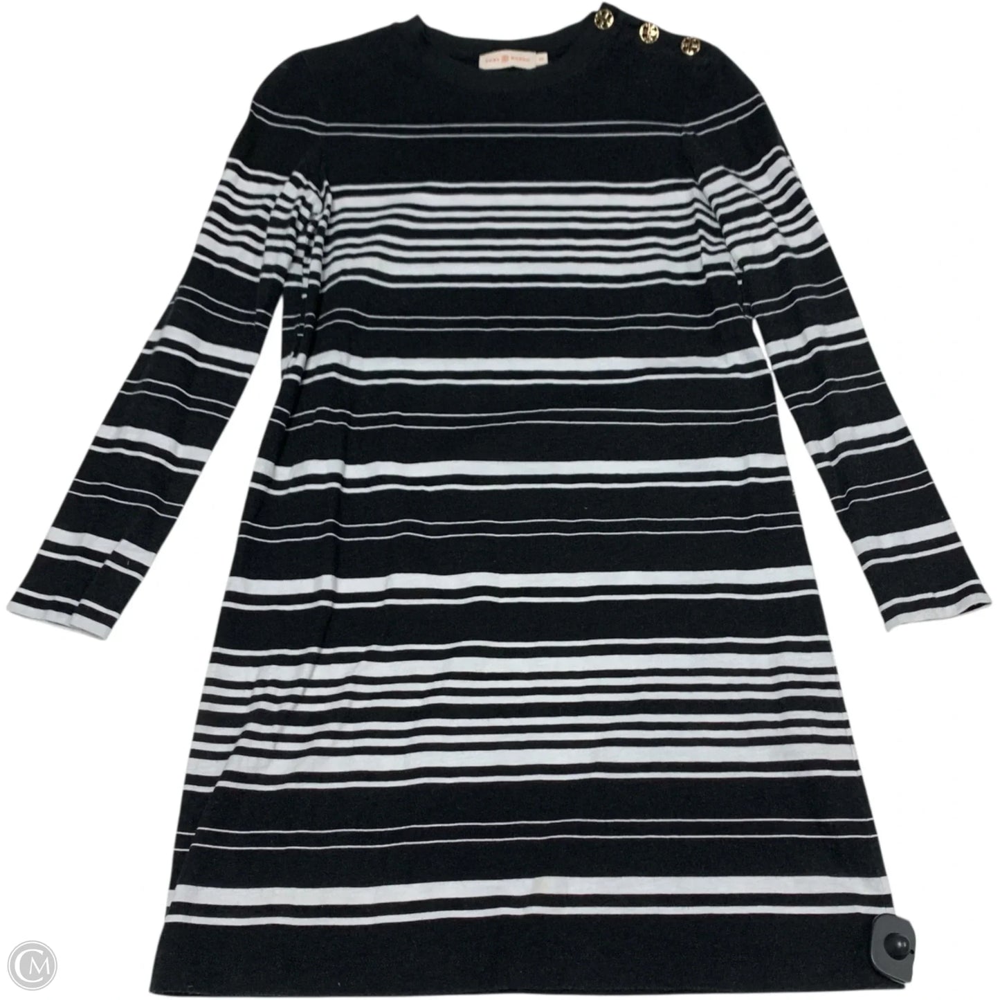Dress Designer By Tory Burch In Black, Size: S
