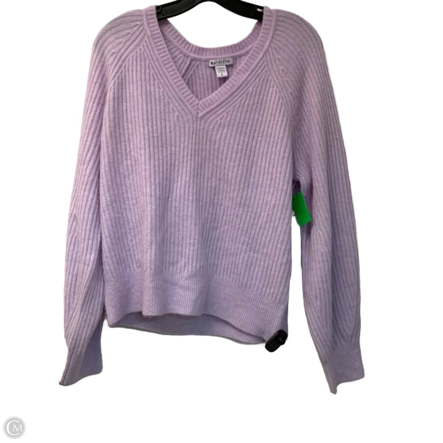 Sweater By Athleta In Purple, Size: L