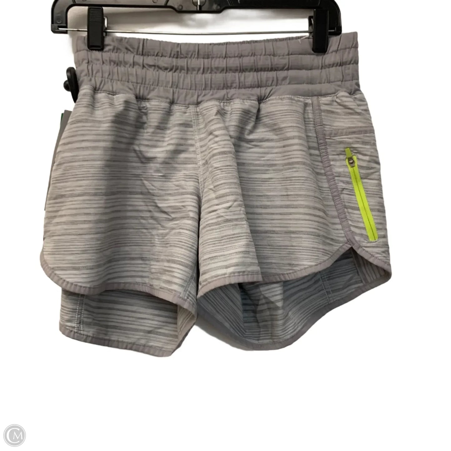 Athletic Shorts By Lululemon In Grey, Size: L