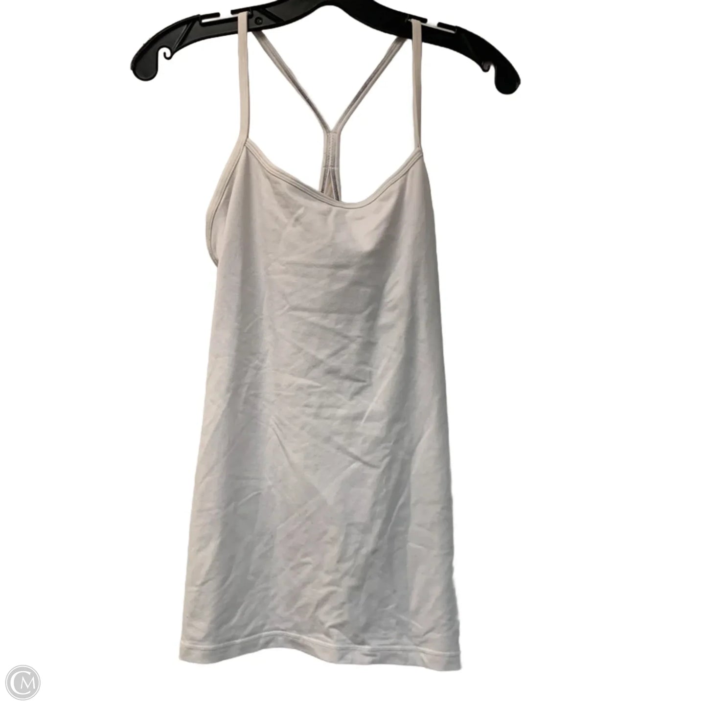 Athletic Tank Top By Lululemon In White, Size: M