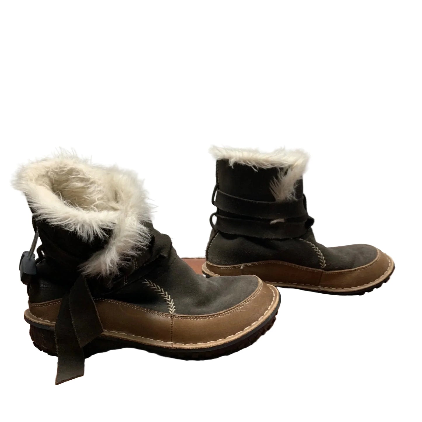 Boots Snow By Sorel In Brown, Size: 8