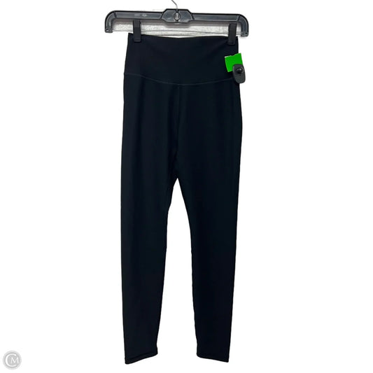 Athletic Leggings By Wilo In Black, Size: S
