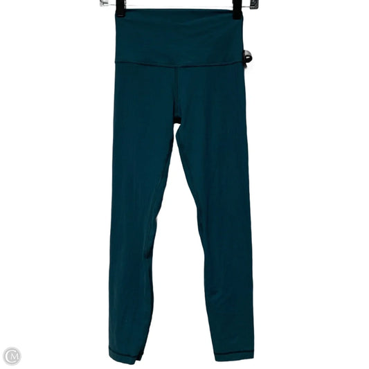 Athletic Leggings By Lululemon In Blue, Size: S