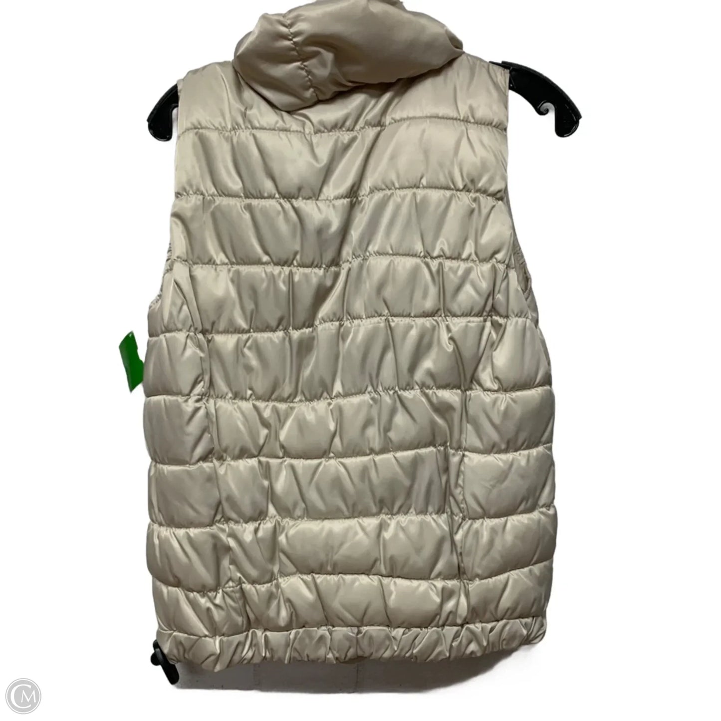 Vest Puffer & Quilted By Coldwater Creek In Cream, Size: Xs