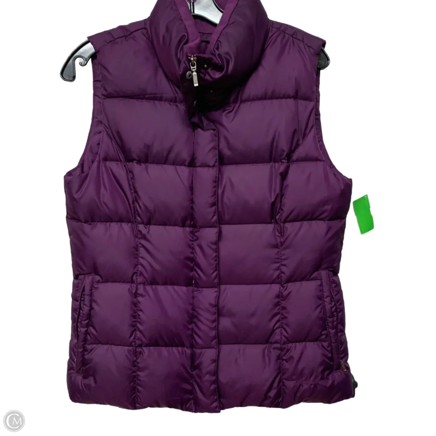Vest Puffer & Quilted By Eddie Bauer In Purple, Size: S
