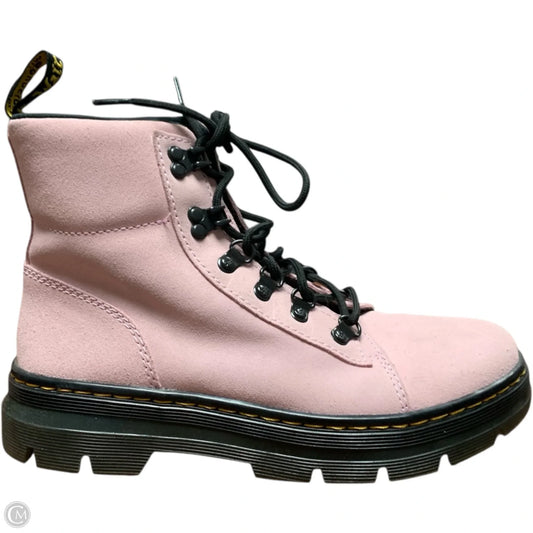 Boots Combat By Dr Martens In Pink, Size: 8