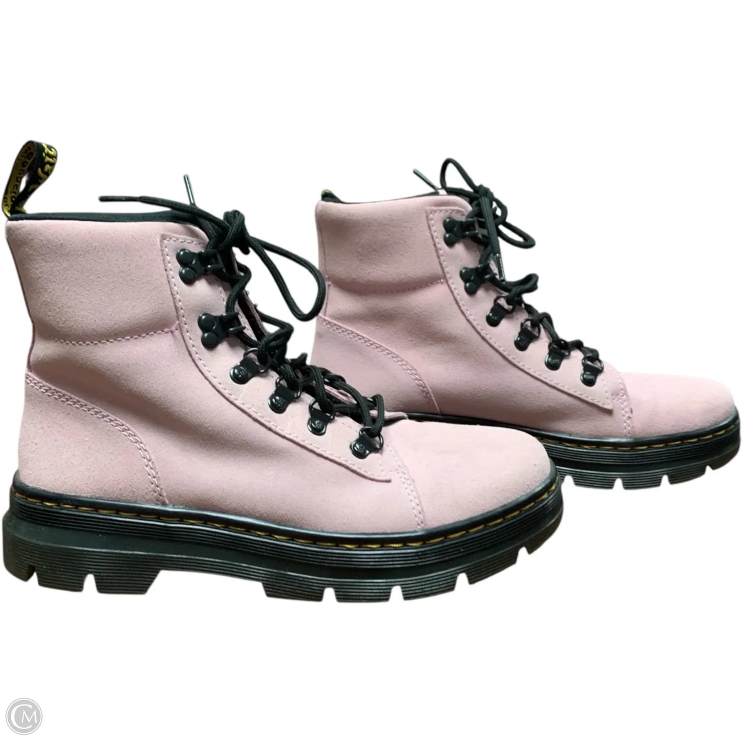 Boots Combat By Dr Martens In Pink, Size: 8