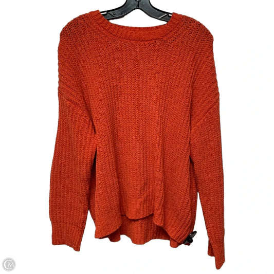 Sweater By Z Supply In Orange, Size: M