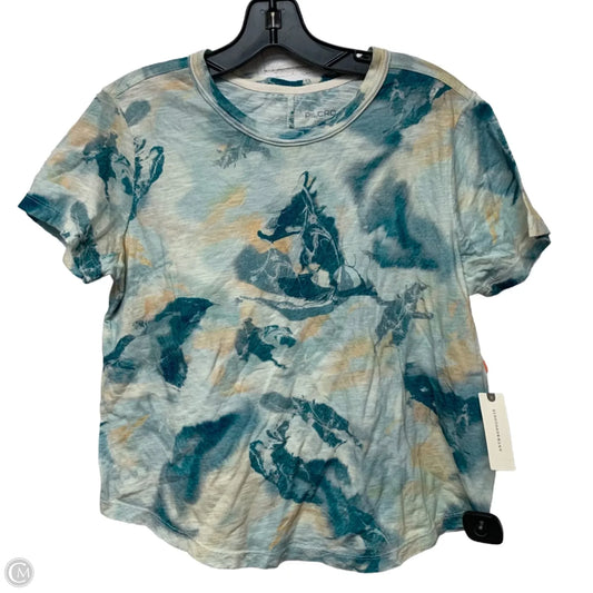 Top Short Sleeve By Pilcro In Blue, Size: M