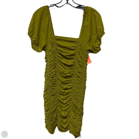 Dress Casual Short By Free People In Green, Size: Xs