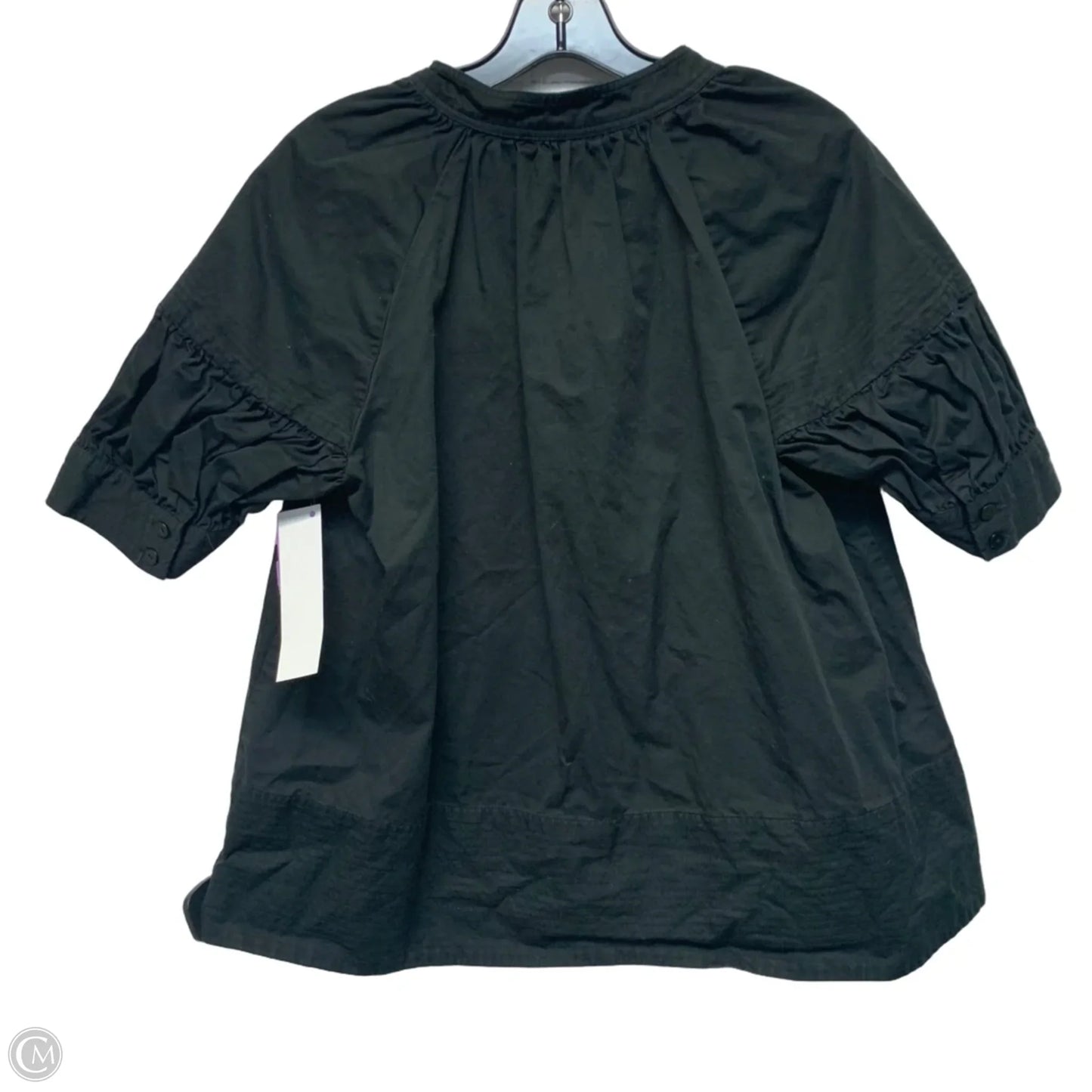 Top Short Sleeve Designer By Tuckernuck In Black, Size: L