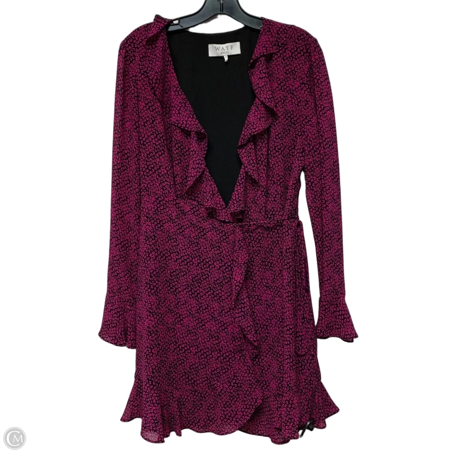 Dress Casual Short By Wayf In Black & Purple, Size: M