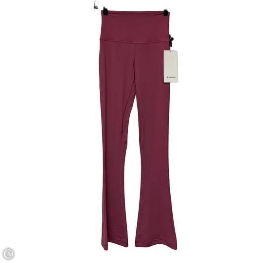 Athletic Leggings By Lululemon In Pink, Size: S