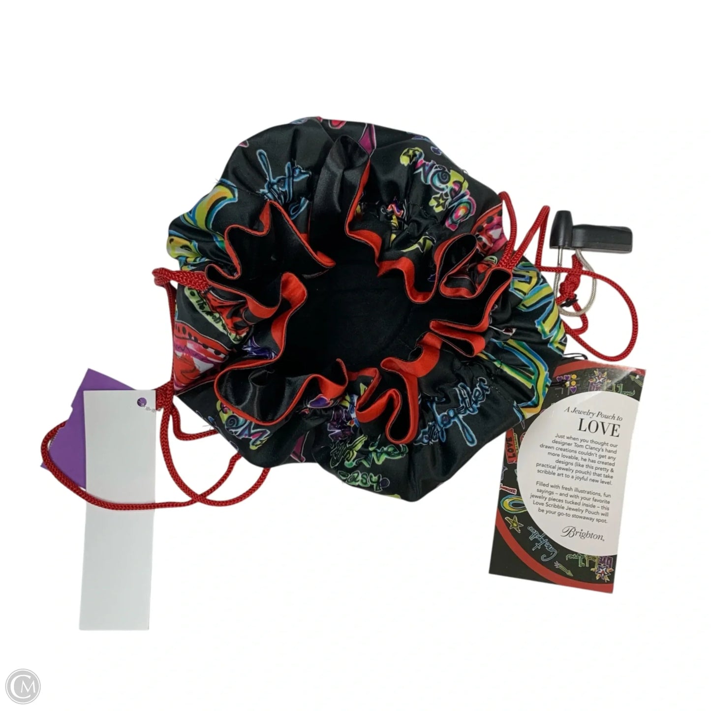 Makeup Bag Designer By Brighton, Size: Medium