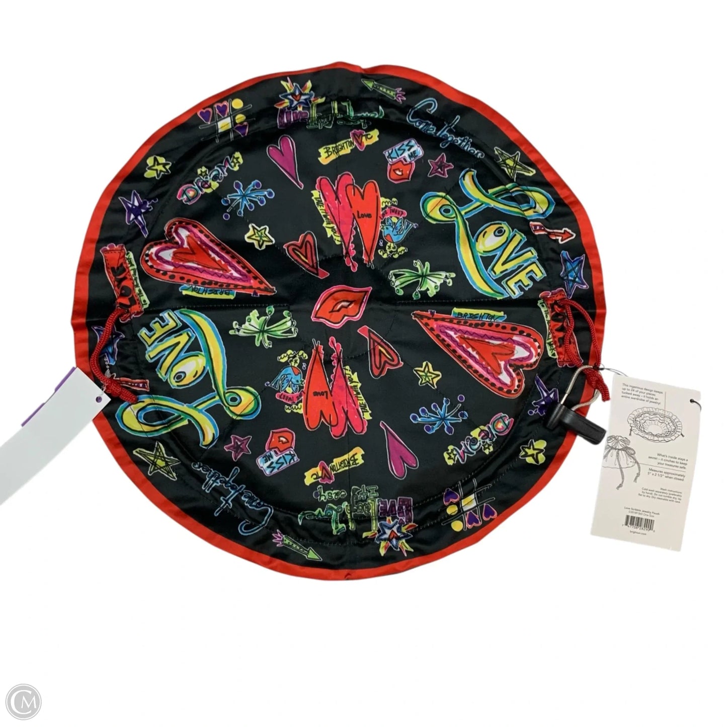 Makeup Bag Designer By Brighton, Size: Medium