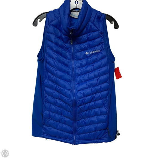 Vest Puffer & Quilted By Columbia In Blue, Size: S