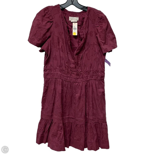 Dress Casual Short By Anthropologie In Pink, Size: Xl