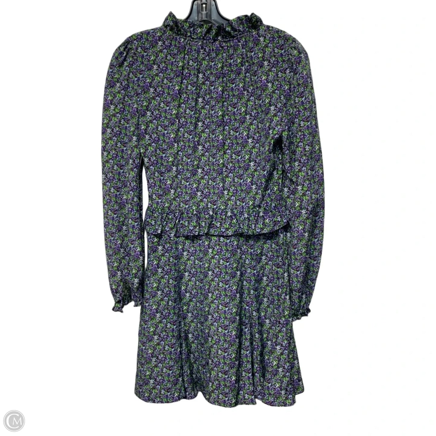 Dress Casual Short By Les Reveries  In Floral Print, Size: Xs