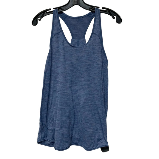 Athletic Tank Top By Lululemon In Blue, Size: S