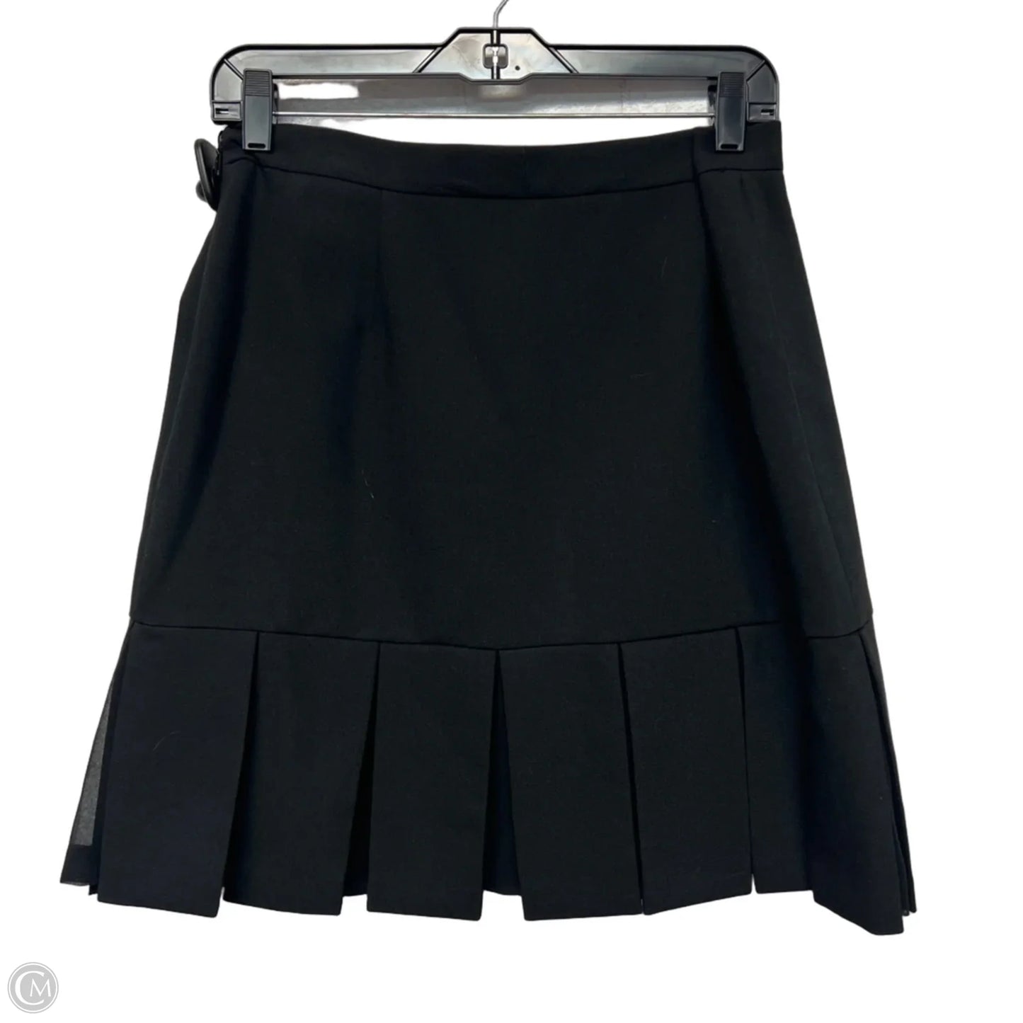Skirt Designer By Karl Lagerfeld In Black, Size: M