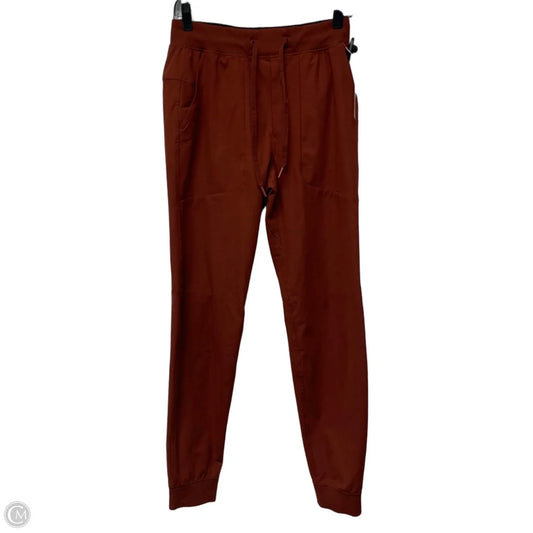 Athletic Pants By Lululemon In Orange, Size: S