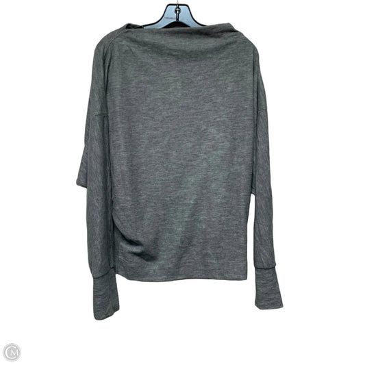 Top Long Sleeve By We The Free In Grey, Size: M