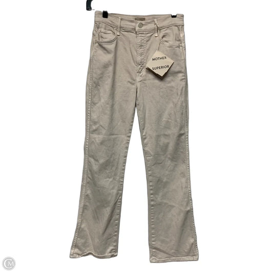 Jeans Designer By Mother In Cream, Size: 4