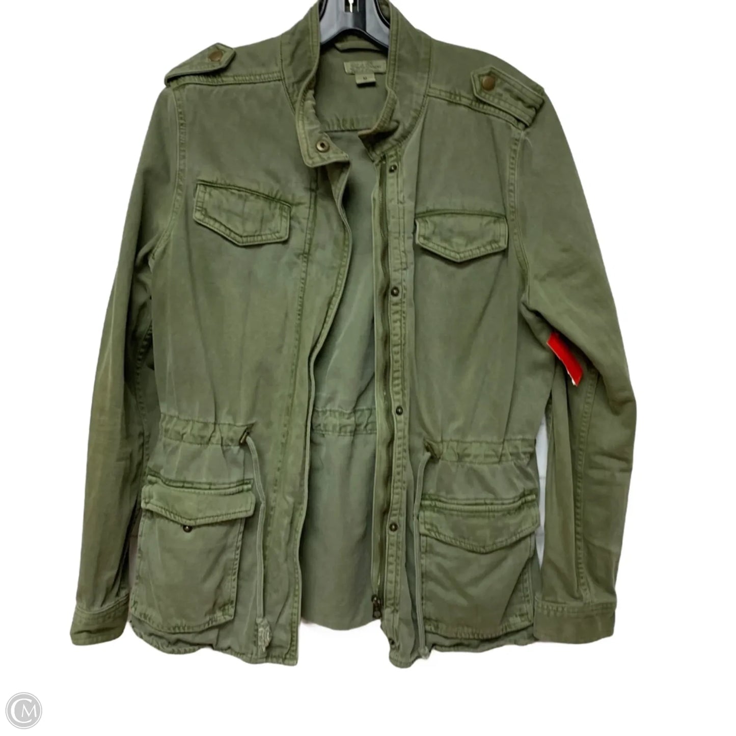Jacket Utility By Lucky Brand In Green, Size: M