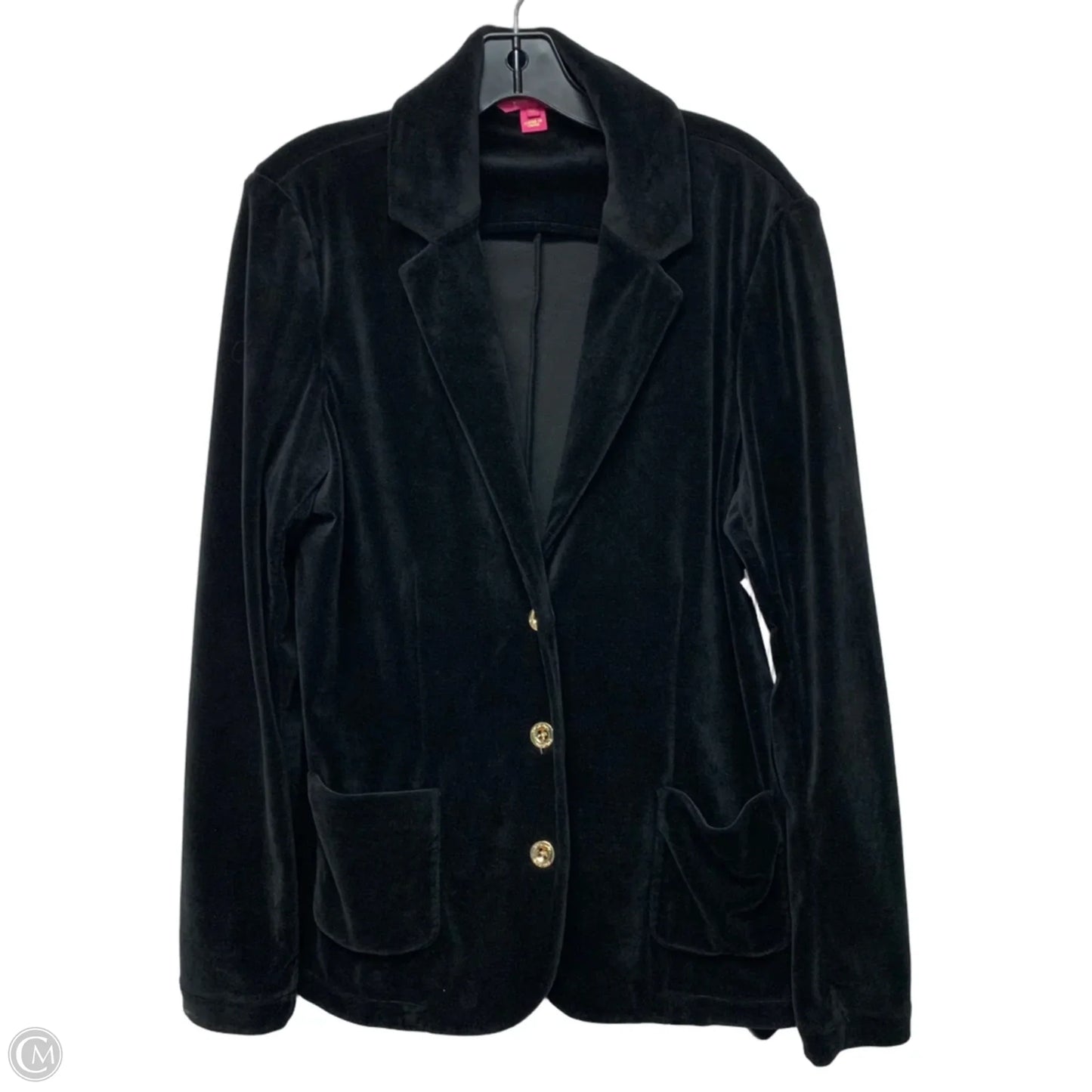 Blazer Designer By Lilly Pulitzer In Black, Size: Xl