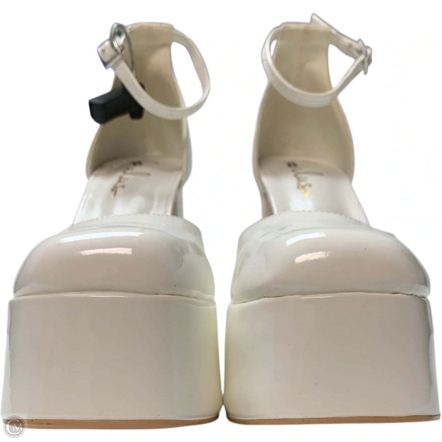 Shoes Heels Platform By Lulus In White, Size: 8