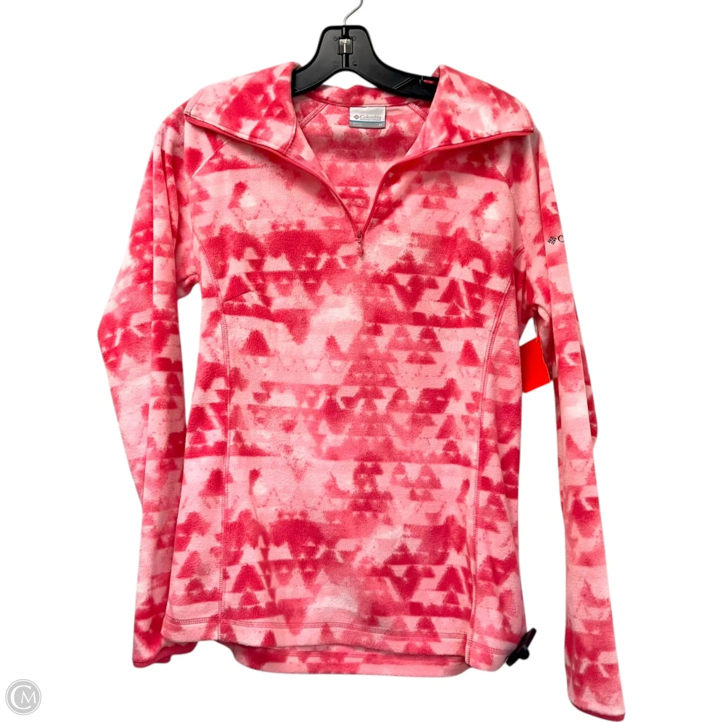 Jacket Fleece By Columbia In Pink, Size: M