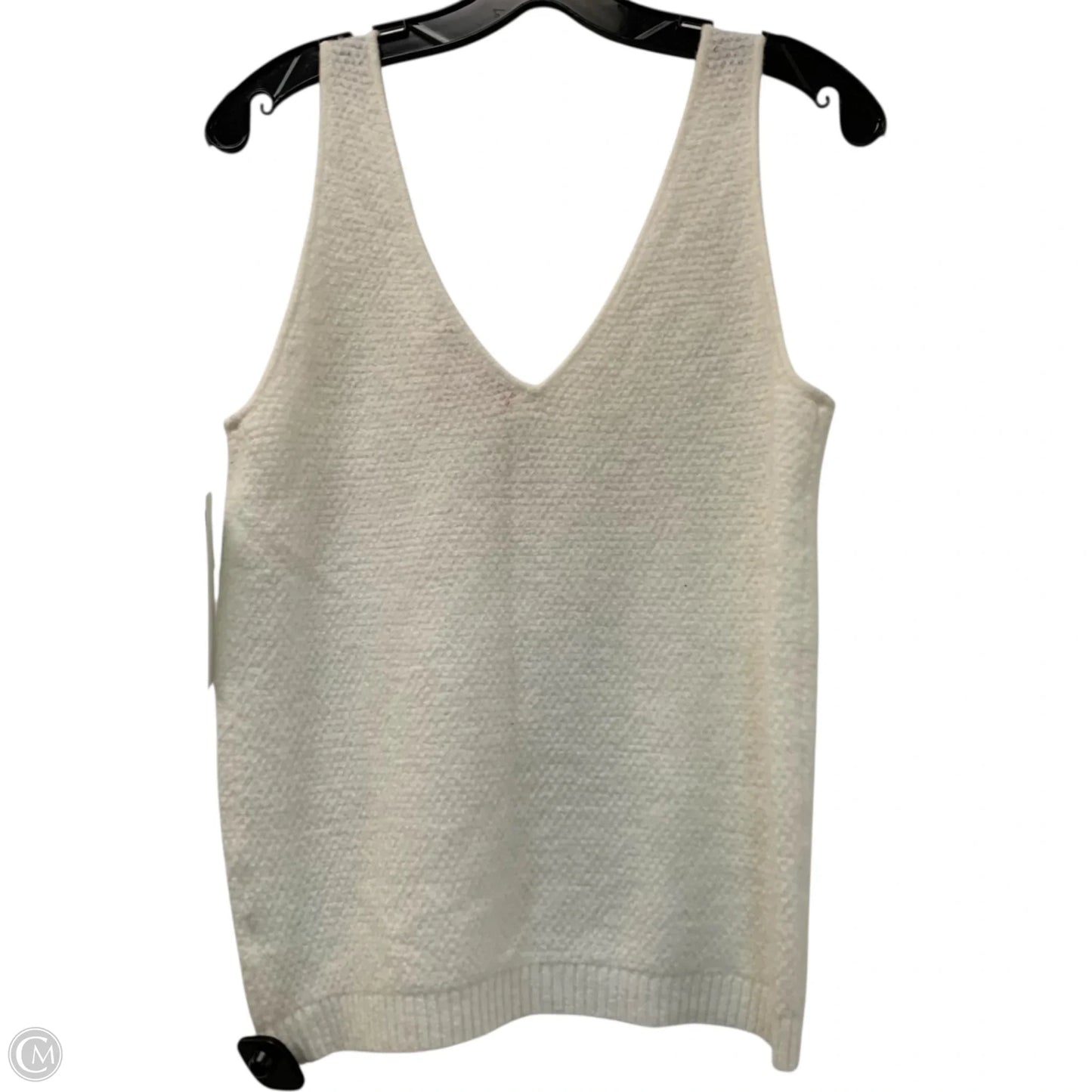 Top Sleeveless Designer By Lilly Pulitzer In White, Size: M