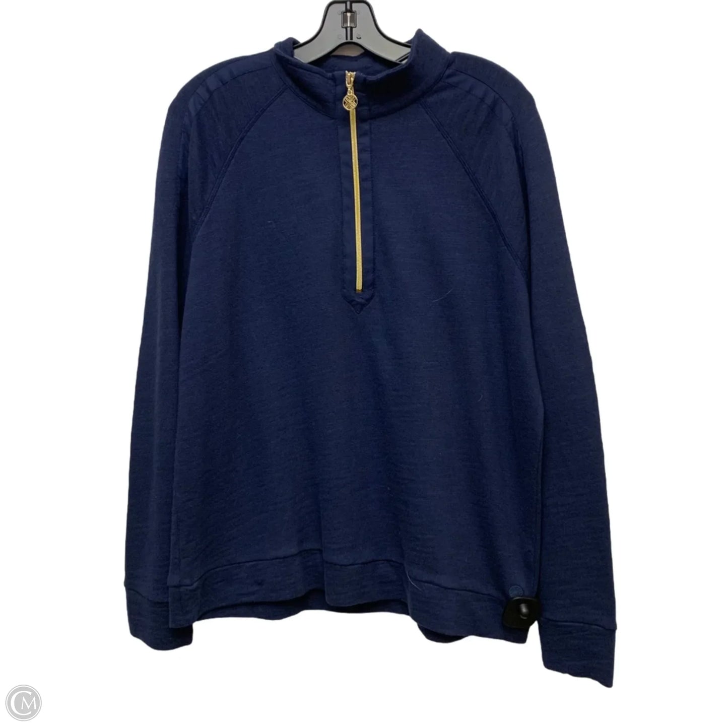Sweatshirt Designer By Lilly Pulitzer In Navy, Size: L