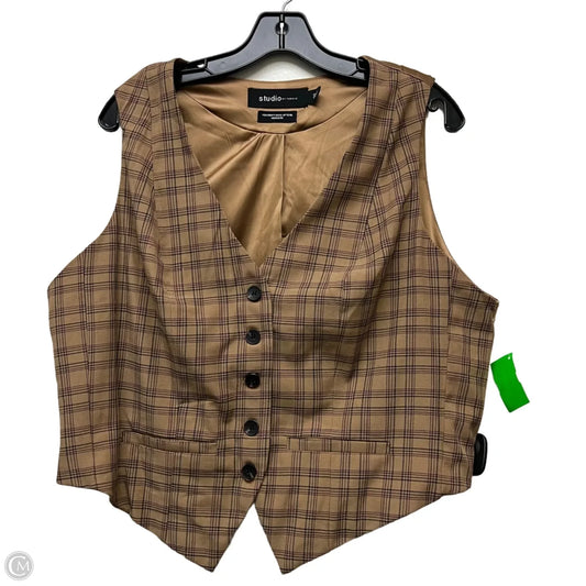 Vest Other By Torrid In Brown, Size: M